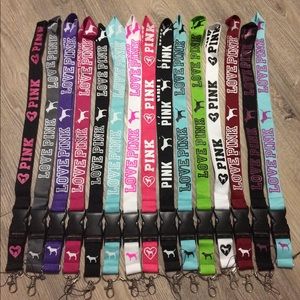 Pink Lanyards ANY 2 for $20